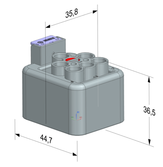 7W 4.8 Seal Female Connector