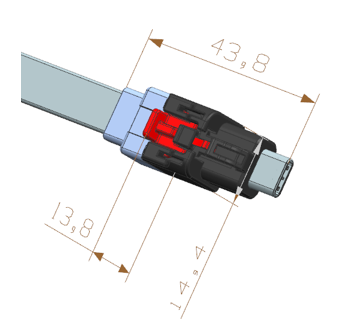24way USB-TypeC Connectors – FFC Version